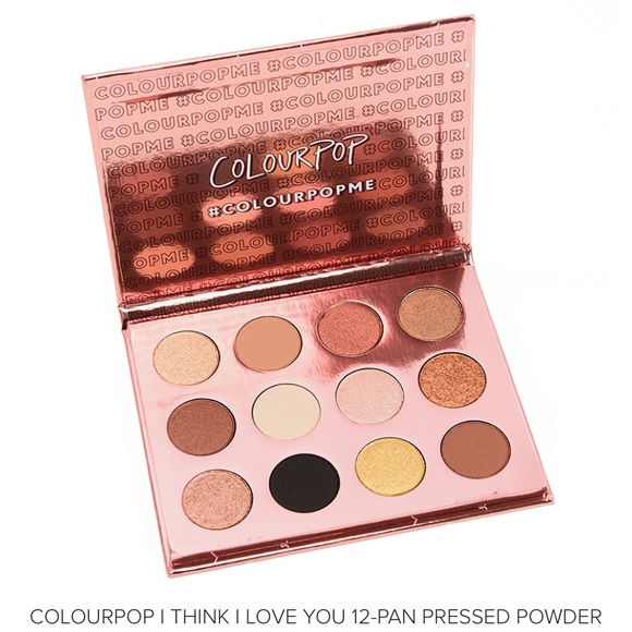 I Think I Love You COLOURPOP 12-PAN PRESSED POWDER SHADOW PALETTE - Picture 9 of 13